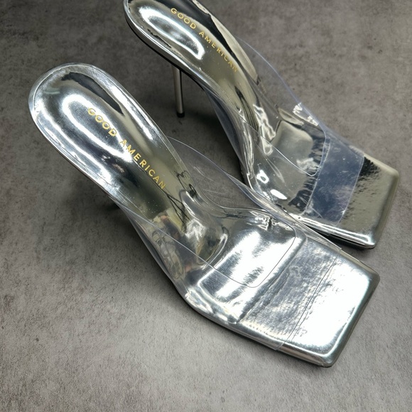 Good American “Emma Slip” Heels – Size 9 - Picture 3 of 5